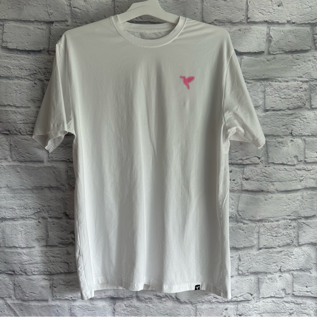 Preowned Bird Dogs White Tshirt Mens Xl Tropical Logo